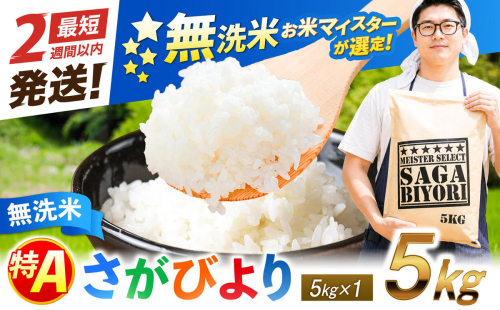 五つ星お米マイスター厳選！さがびより 無洗米 5kg 吉野ヶ里町/大塚米穀店 [FCW047] 2732295 - 佐賀県吉野ヶ里町