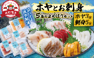 ホヤとお刺身5種のよくばりセット (むき身ほや3袋、刺身5袋) 小分け 冷凍 海鮮 魚貝類 魚介類 刺身 刺し身 ほや ホヤ 旬の刺身 簡単調理 手軽 簡単 CAS CAS冷凍 被災 震災 火災 支援 応援 災害 山火事 火事 復興 三陸産 岩手県 大船渡市 大船渡応援 とれたて市場 三陸とれたて市場