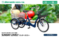 300-002 サンデーラブリー（丸石サイクル）インクブルー YSKR119-IBL