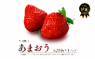 【2027年2-3月発送】福岡県産 あまおう 約280g×4P 約1.12kg 冷蔵 小分け いちご 苺 イチゴ フルーツ 果物 スイーツ くだもの 冬 春 旬 福岡 九州 福岡県 川崎町 数量限定 期間限定 セムマーケティング