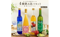 オードヴィ庄内 リキュール4種セット【アクアブルー、うめおばこ、シュシュポム、メロメロー】計4本(各500ml×1本) SC0721
