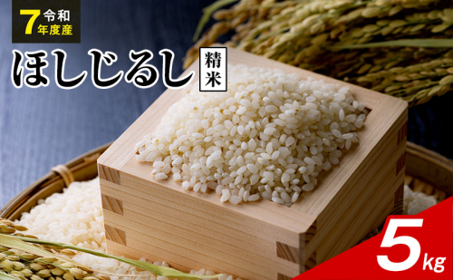 令和7年度産 ほしじるし 5kg 精米 米 静岡県 袋井市【離島配送不可】 2741342 - 静岡県袋井市