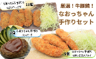 なおっちゃん手作りセット(ハンバーグ・ヘレカツ・ささみフライ)