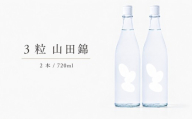 3粒 山田錦 720ml 2本 ｜ 米 大嶺酒造 山田錦 100％使用 純米原酒 フルーティー マスカット香 白ワイン感覚 日本酒 地酒 食前酒 食中酒 マリアージュ 山口県 美祢市