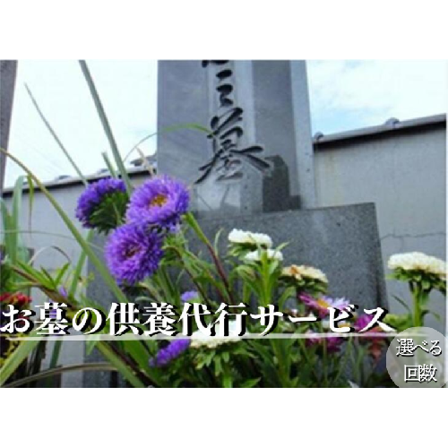 お墓の供養代行サービス 選べる回数 2743751 - 佐賀県佐賀市