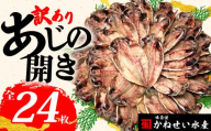 【2026年9月発送】 訳あり 国産 アジ 干物 24枚 1枚 70g ～ 90g ｜ 冷凍 ひもの あじ 開き 鯵 晩酌 おつまみ 魚 魚介 干しもの 干し魚 訳アリ 沼津市 静岡県