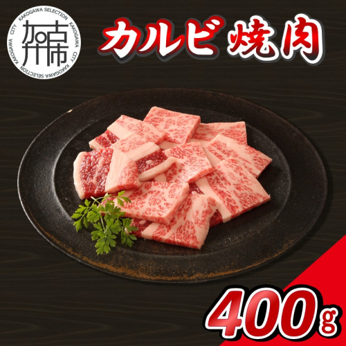 【14営業日以内に発送】神戸牛カルビ焼肉 400g(200g×2)《 肉 牛肉 神戸牛 カルビ 網焼き 焼肉 ばら 400g 冷凍 》【2501A16906】 2746904 - 兵庫県加古川市