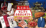 上越市 あとからセレクトふるさとギフト 寄附300,000円相当