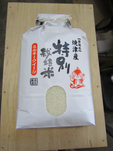 a40-122　特別栽培米　令和7年産　ミルキークイーン　10Kg　農家のお米 2748909 - 静岡県焼津市