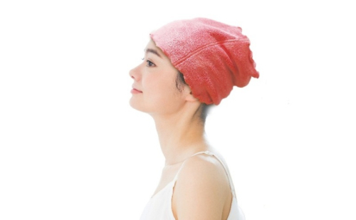 エアーかおる プチターバン( ローズ )&ヘアーバンド( パステルピンク )セット プチターバン ヘアーバンド ネックタオル 吸水力 吸水 ドライヤー時短 セット スーパーゼロ 2749499 - 岐阜県安八町