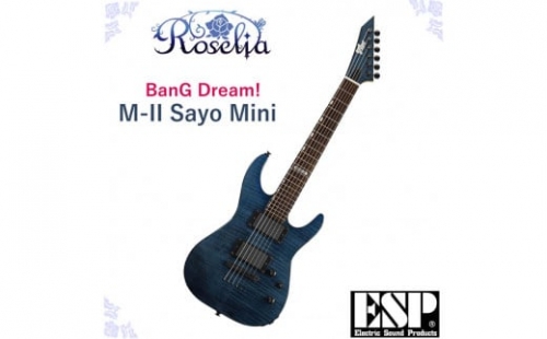 BanG Dream! M-II Sayo Mini　≪バンドリ！ ミニギター 氷川紗夜 モデル≫