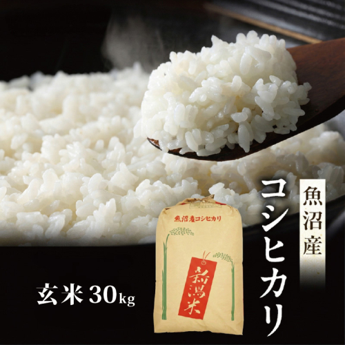 【先行予約】令和8年産 真砂屋厳選 魚沼産コシヒカリ（玄米）30kg お米 コメ こしひかり 新潟県 魚沼市 魚沼 2759579 - 新潟県魚沼市