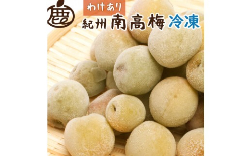 家庭用 冷凍梅 約0.5kg 紀州南高梅 青梅 黄梅 完熟梅 訳あり［IKE322］ 2761233 - 和歌山県那智勝浦町