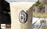 【令和5年産】こだわりの にこまる 20kg（白米）【白浜農産】米 お米 特別栽培米 佐賀 白石 [IBL010]
