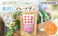 ハーブティ－ ※夏限定※ アフターサマー 約14杯分(7teabags) | ハーブティー 茶 お茶 ティーバック ノンカフェイン 新鮮 ヒロコハーブス HIROKO HARBS 茨城県 古河市 ご褒美 ギフト 贈答 _CR36 ※2026年8月～発送