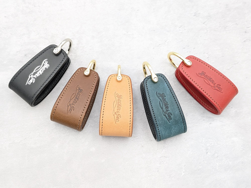 本革キーカバーＭ　LI006-KCM レザー 鍵 革小物 カラー豊富 日用品 ペア お揃い プレゼント 贈り物 ギフト [CM-1] 2769453 - 山梨県甲斐市