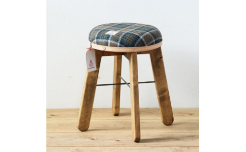 ハイスツール HARRIS TWEED（ハリスツイード） 家具 2769690 - 和歌山県有田川町