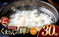 【R8年産】熊本県産 くまさんの輝き 白米 30kg