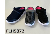 婦人 ベルト付き スライダーサンダル FLH5872(L・GRY)