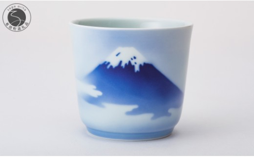 有田焼 富士山 ロックカップ【深川製磁】酒器 ロックカップ カップ お酒 食器 器 うつわ 伝統工芸 染付 富士 磁器 陶磁器 aa057 2773424 - 佐賀県有田町