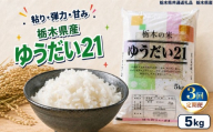 栃木県産 お米 白米 ゆうだい21 5kg | 栃木県 矢板市　栃木県共通返礼品 栃木県産