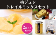 長野市産　川中島白桃ジュレとドライフルーツミックス |  ジュレ ドライフルーツ 桃  白桃 もも フルーツ デザート 人気 おすすめ ギフト プレゼント 送料無料 長野県 長野市 信州 信濃 ふるさと納税