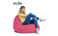 ビーズクッション ヨギボー ラウンジャー ダスティピンク Yogibo Lounger 1人掛け 背もたれ パーソナルチェア 洗えるカバー インテリア ギフト プレゼント おしゃれ 結婚祝い