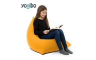 ビーズクッション ヨギボー ピラミッド アンバーゴールド Yogibo Pyramid 子ども用 小型 三角形 座椅子 洗えるカバー インテリア 快適 ギフト プレゼント おしゃれ 結婚祝い 誕生日 贈り物