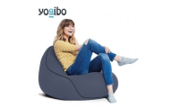 ビーズクッション ヨギボー ラウンジャー ネイビーブルー Yogibo Lounger 1人掛け 背もたれ パーソナルチェア 洗えるカバー インテリア ギフト プレゼント おしゃれ 結婚祝い