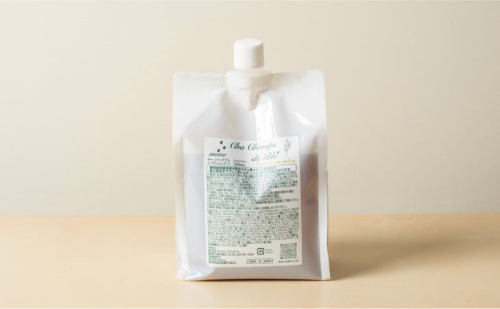 チャ・シャンドブレ　シャンプー 1000ml アミノ酸系 緑茶由来成分 コンディショニング成分 すっきり ふんわり 軽やか ツヤ なめらか まとまり 岐阜県 海津市 2786288 - 岐阜県海津市
