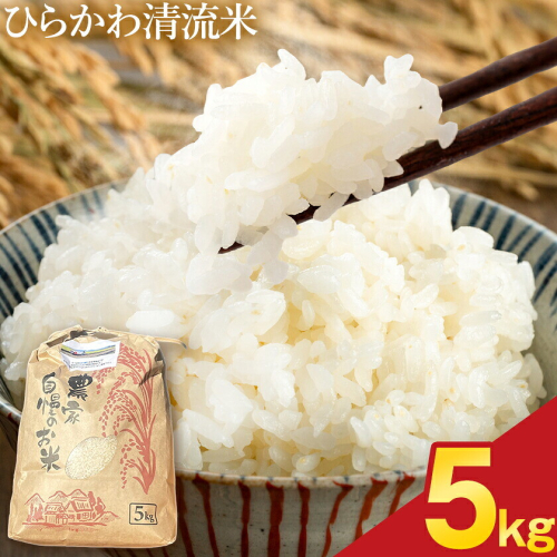 ひらかわ清流米 5kg×1袋 生産物直売所ひらかわ屋 《30日以内に出荷予定(土日祝除く)》お米 白米 鹿児島県 鹿児島県産 さつま町 精米 ごはん 2789114 - 鹿児島県さつま町