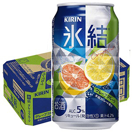キリン チューハイ 氷結 グレープフルーツ 350ml 1箱24本入り
