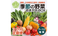 【3か月】季節の野菜詰め合わせセット 7～10類 A079-02