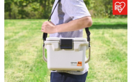 ＨＵＧＥＬ　真空断熱クーラーボックス　６Ｌ VITC-6 アッシュホワイト