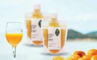 まるはなみかんのまるごとジュース 150ml パウチ × 10個 ジュース ストレート ストレートジュ−ス みかん ミカン フルーツ 果汁 果実 果物 くだもの 柑橘 甘味 コク 高濃度みかん 国産 熊本県産 冷蔵