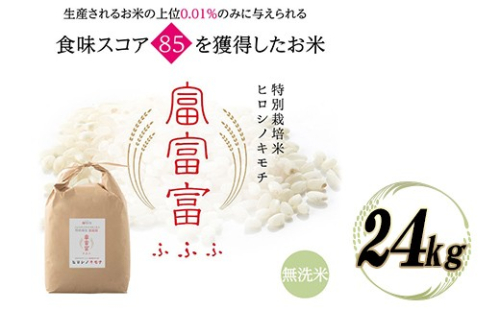 令和8年度　新米 富山県ブランド米 富富富 無洗米 24kg ふふふ ブランド米 国産 米 お米 日本米 ギフト 贈り物 備蓄 防災 食品 陽咲玲 はるざれ F6T-1060 2795062 - 富山県立山町