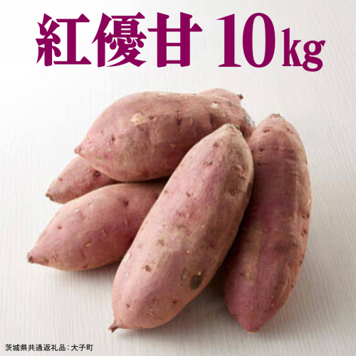 紅優甘 10kg 【 2026年12月上旬発送開始 】 ( 茨城県共通返礼品：大子町 ) さつまいも 焼き芋 熟成 高糖度 ねっとり 蜜芋 甘い スイートポテト 農家直送 産地直送 [FC202us] 2795561 - 茨城県牛久市