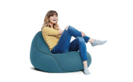 ビーズクッション Yogibo LounGer (ヨギボー ラウンジャー) ダークミント [M343-2DT]