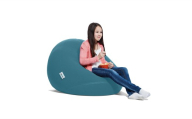 ビーズクッション Yogibo Drop (ヨギボー ドロップ) ダークミント [M535-1DT] クッション 椅子 ビーズソファ ソファ ビーズクッション ローソファ インテリア 家具 送料無料