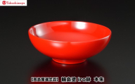 【高島屋選定品】〈岡垣漆器店〉　iro鉢 本朱