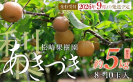 【訳あり梨 2026年発送／先行予約】訳あり「あきづき」約5kg（8～10玉入）【松崎果樹園】｜訳あり 梨 ナシ こだわりの梨 フルーツ 果物 旬の梨 宮城県角田市 約5kg