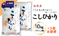 【定期便3ヶ月】西条産のお米「コシヒカリ」（10kg） 令和5年産