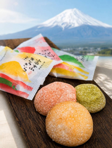 0008-120-01 もちのき 富士山きらきら 6個入り 創作焼き菓子 2810471 - 静岡県富士宮市