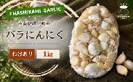 訳あり！料理に使いやすいバラにんにく！「青森県階上町産」乾燥バラにんにく　1kg
