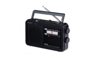 AUREX LEDライト付きホームラジオ AX-HR50(K) 【】