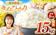 R8年産 きぬひかり 白米 15kg | お米 米 こめ おこめ 精米 キヌヒカリ 15キロ 国産 国産米 くまもと 熊本 熊本県 玉名市 玉名