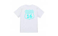 CafeどすオリジナルTシャツ　B柄白　Mサイズ【1622611】