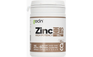 GoCLN 亜鉛サプリ 自然由来原料100% 25mg 60カプセル(60日分)【1603301】