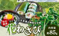旬の相馬 花わさび 約85g  薬味 野菜 食品 FAI-0043