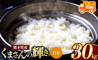 【 新米予約 】【 定期便 12回 】令和8年産 熊本県産 くまさんの輝き 白米 30kg |  熊本 和水町 小分け 5kg 単位 5kg 10kg 15kg 20kg 25kg 30kg 熊本県 熊本 くまもと  単一米 単一原料米 こめ 米 ごはん 銘柄米 日本遺産 返礼品